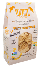Organic White Corn Chips, 12oz bags